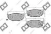 DJ PARTS BP1460 Brake Pad Set, disc brake